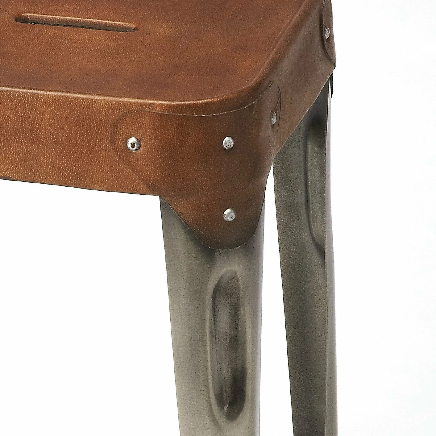 Cheap 🤩 HomeRoots Leather Counter Stool 👍 5 Cheap 🤩 HomeRoots Leather Counter Stool 👍 - Image 3