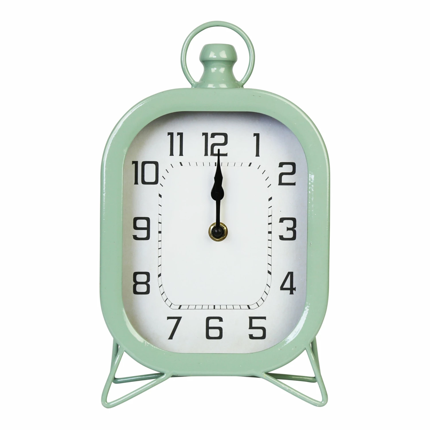 Coupon π― HomeRoots Retro Rounded Square Green Table Top Clock 𧨠4 Coupon π― HomeRoots Retro Rounded Square Green Table Top Clock 𧨠- Image 2