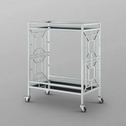 Best Sale โค๏ธ INSPIREDHOME CO Cedar Bar Cart ๐ฅฐ