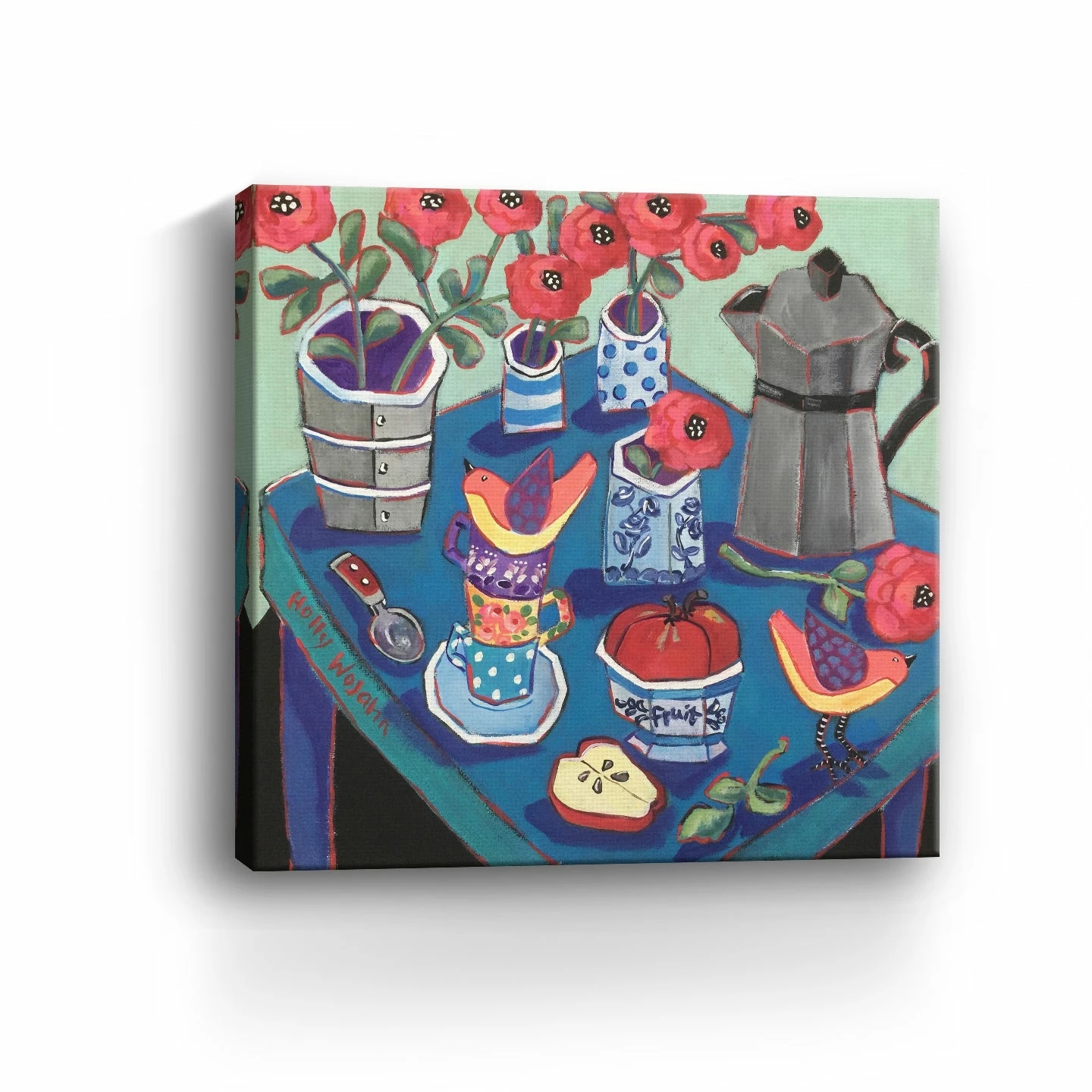 Best reviews of π Lumaprints A Happy Blue Table Canvas Giclee π 5 Best reviews of π Lumaprints A Happy Blue Table Canvas Giclee π - Image 3