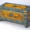 Buy ⌛ HomeRoots Painted Brass Inlay Storage Trunk ✨ -Dining Room Shop yw6gcg4fyoeeck6wrttp