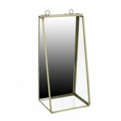 Best reviews of ✔️ HomeRoots Gold Metal Vanity Mirror with Shelf ❤️ -Dining Room Shop zpnhde8iamoa53fcmnf6